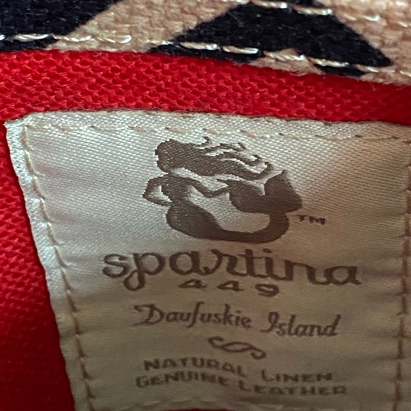 Spartina 449 Black and White Callahan Hipster crossbody bag purse - Picture 11 of 11